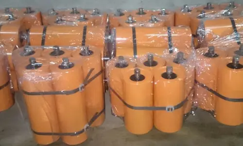 Roletes de carga e retorno